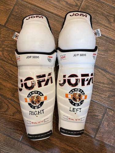 Senior Jofa 5090 15” Pro Stock Shin Pads Made In Sweden