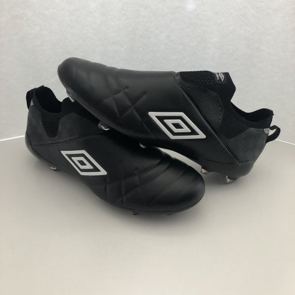 Umbro Medusae III Elite FG K-Leather Soccer Cleats Black Men’s Size 10 MSRP $220
