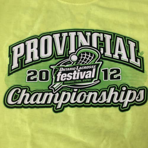 Ontario Lacrosse Festival 2012 tshirt