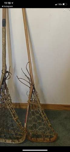 Vintage lacrosse stick single