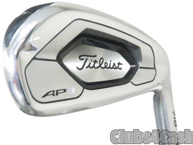Titleist 718 AP3 Single Iron True Temper AMT Black S300 Stiff Flex 4 Iron