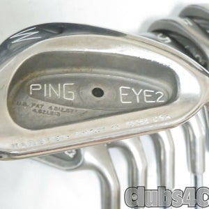 PING Eye 2 Irons 1995 Black Dot Steel Stiff Flex 3-P .. CLASSIC