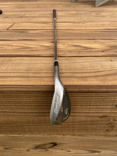 Cleveland CG14 Black Pearl Wedge Golf Club 54*-12 Wedge Flex 35.5”