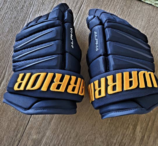 Blues ProStock Game Used Gloves