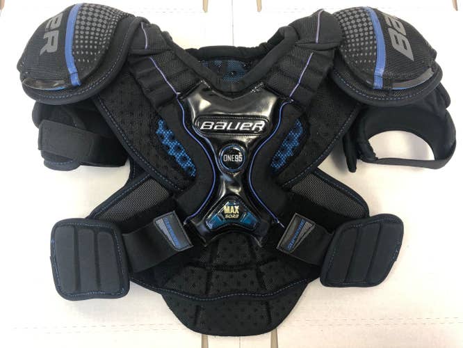 Used Senior Bauer One95 Hockey Shoulder Pads Small Sm S sr
