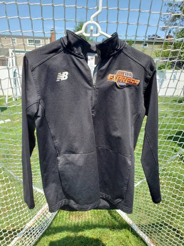 LI EXPRESS Black Youth XL New Balance Half-Zip Pull Over