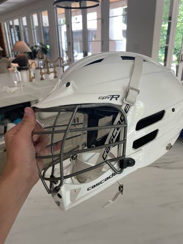 White Youth Cascade CPV-R Helmet
