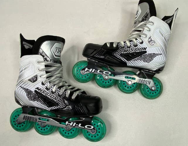 Mission Inhaler FZ-5 Roller Hockey Skates Senior Size 7.5 E (9 US Men Shoe Size)