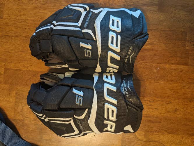 Bauer Supreme 1S Gloves - 14" -  Used