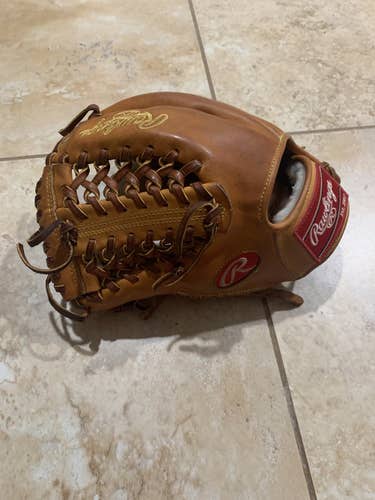 Brown High School/College Pitcher's 11.75" Heart of the Hide Baseball Glove