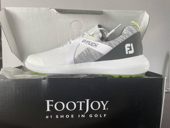 White New Men's Size 11 (Women's 12) Footjoy Golf Shoes