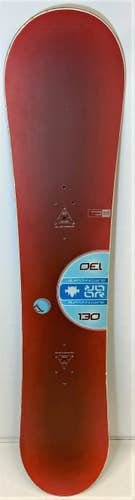 Burton 13 Kids Snowboard Size 130 Beginner All Mountain Youth Red