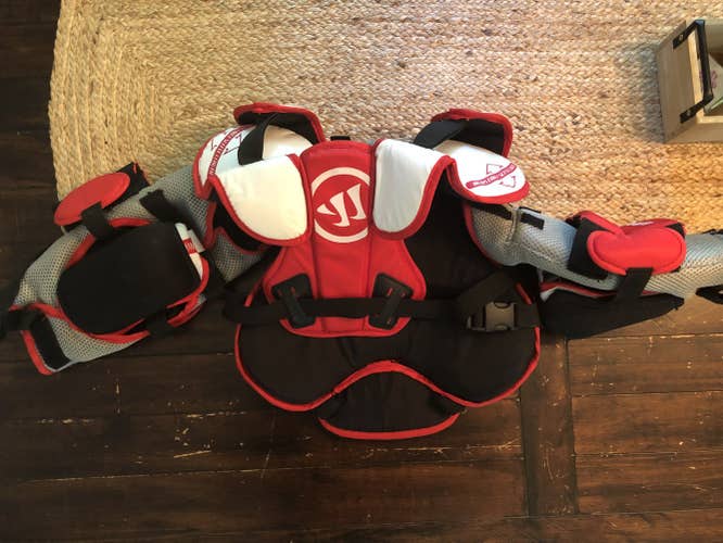 Junior Used Small Warrior Ritual Goalie Chest Protector
