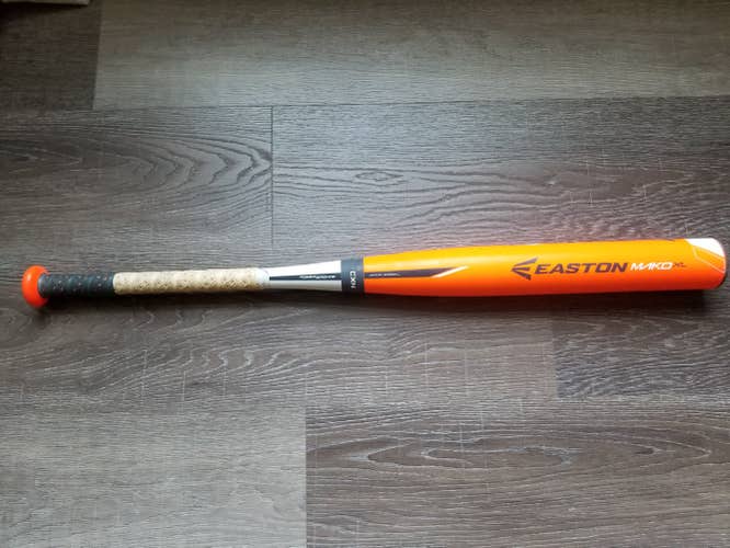 Used Kid Pitch (9YO-13YO) USSSA Certified 2015 Easton Composite Mako Bat (-10) 20 oz 30"
