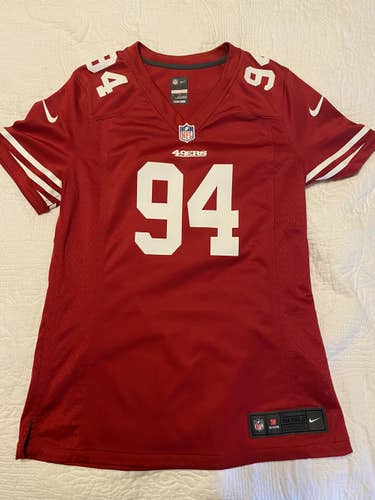 49ers Women’s Cut Justin Smith On-field Size m