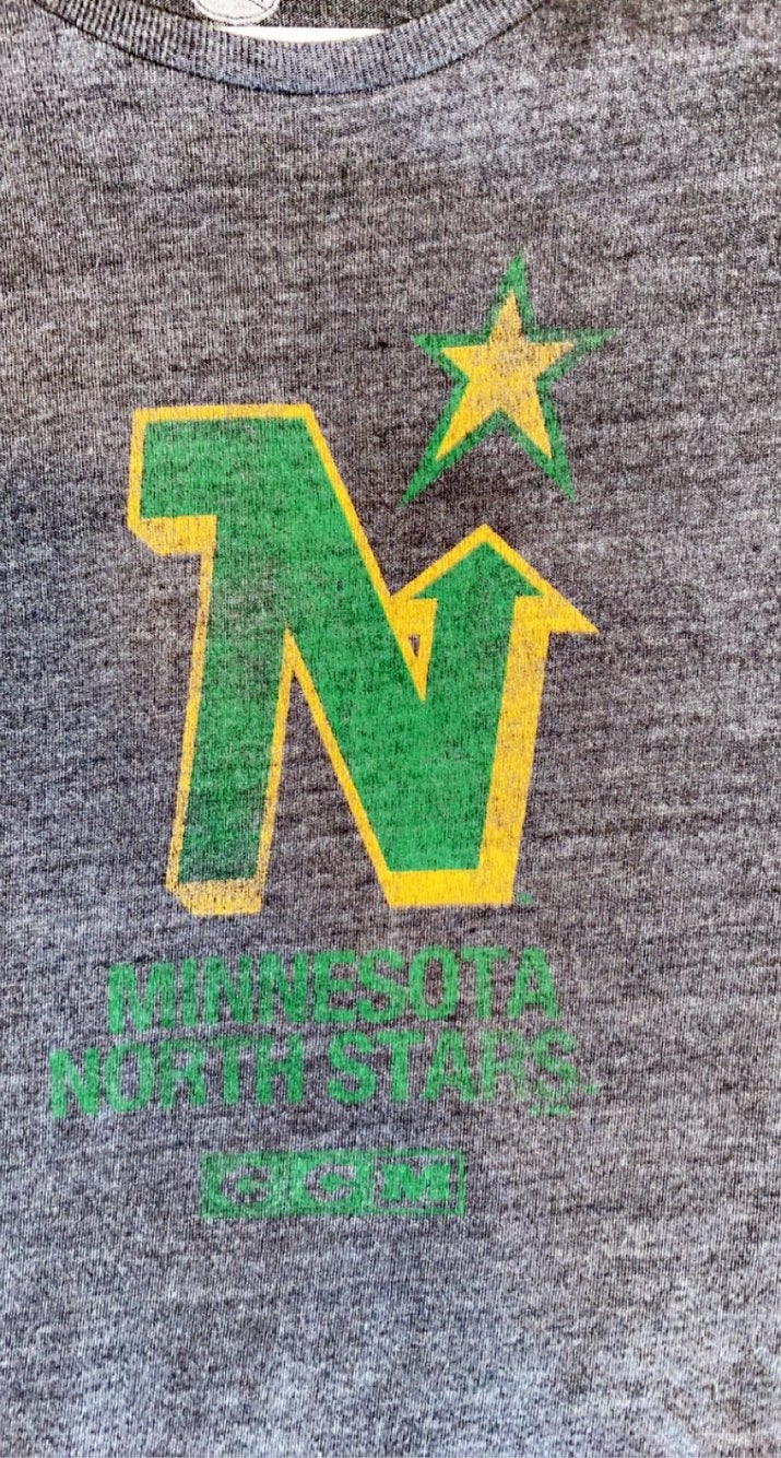 Gray Minnesota North Stars Performance Shirt Adult M