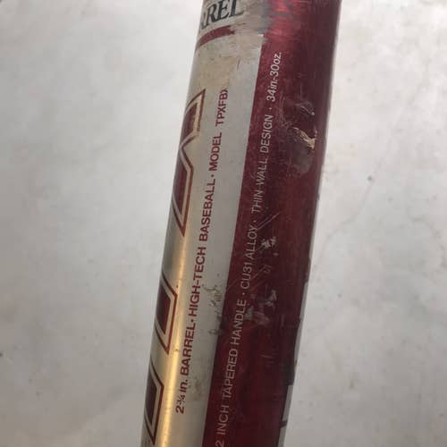 Used  Alloy Tpx (-5) 30 oz 34" Bat