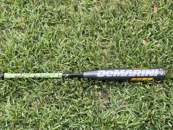 Used USSSA Certified 2016 DeMarini Composite CF8 Bat (-5) 28 oz 33"