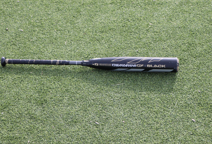 Used USSSA Certified 2019 DeMarini CF Zen Black Bat (-8) 24 oz 32"
