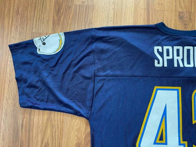 San Diego Chargers Darren Sproles #43 NFL SUPER VINTAGE Size Large Football  Jersey!