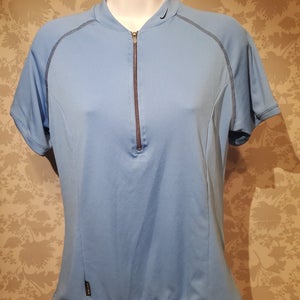 Nike Dri-Fit Women's Cycling Jersey, Blue, Large