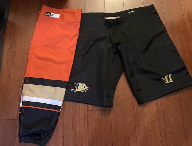 Warrior pro stock shell Ducks With Socks