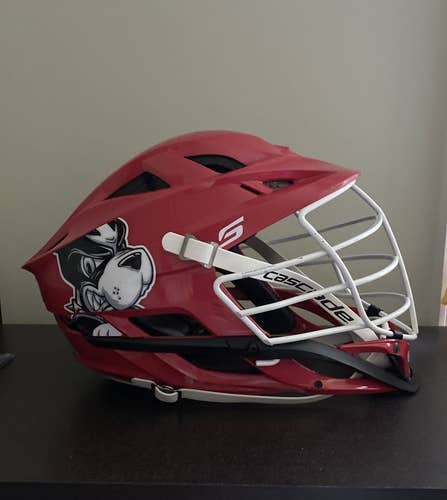 Boston University Goalie Cascade S Helmet