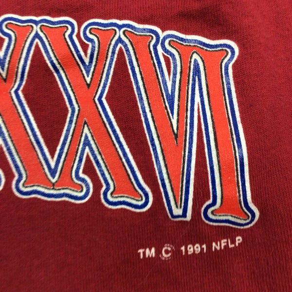 1991 Vintage Superbowl T Shirt XL – REVAMPED NEW YORK LLC