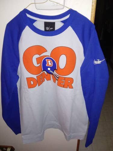 Denver Broncos Nike NFL men’s Sweatshirt L