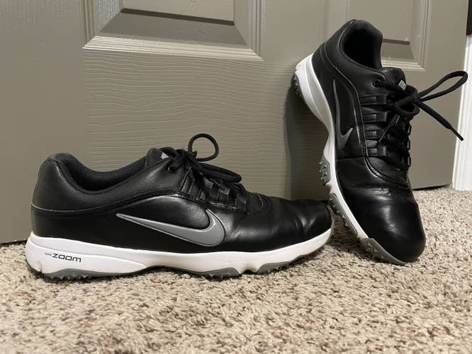 Black Men's Size 10 (Women's 11) Nike Golf Shoes