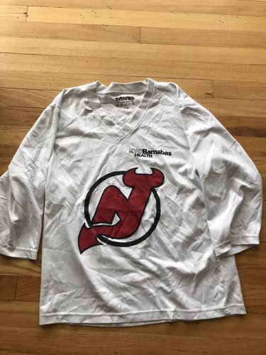 Junior White Used Large Other  Jersey