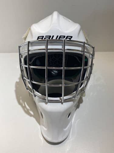 Bauer NME 4 Junior Hockey Goalie Mask White