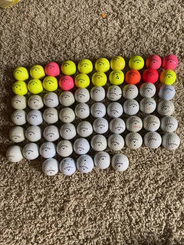 65 Used Callaway Golf Balls