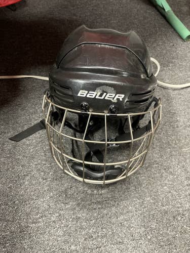 Black New Small Bauer Helmet