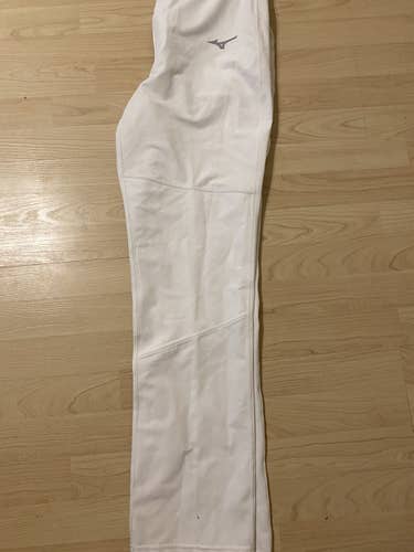 White Men's S LONG Mizuno Pants