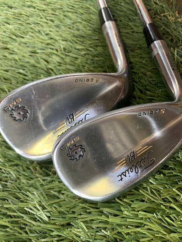 (2) Used Left Hand Wedge Flex 56 And 60 Degree BV SM5 Wedge