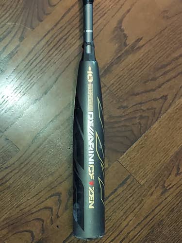 Used Kid Pitch (9YO-13YO) USSSA Certified 2019 DeMarini Composite CF Zen Bat (-10) 21 oz 31"