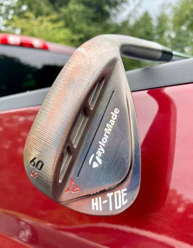 Taylor Made High Toe 2 Raw - 60 deg-07 deg bounce - KBS Hi-Rev 2.0 115g shaft - MCC +4 Grip