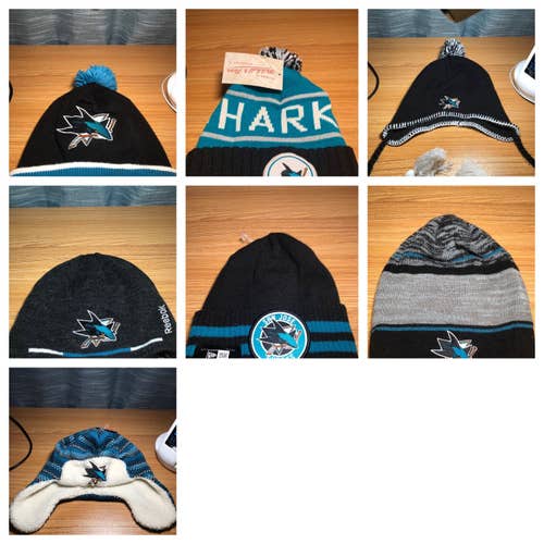 New Variety Of Brands And Styles San Jose Sharks Beanies