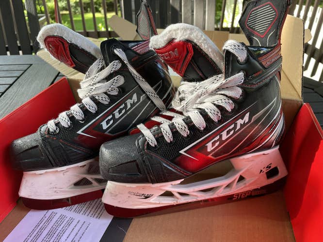 Used CCM JetSpeed FT480 Jr Sz 3.5D Skates / Step steel Incl