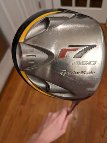 TaylorMade Right Handed R7 460 Driver Stiff Flex 9.5 Loft Used Men's