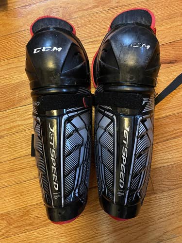 Used CCM  JetSpeed FT350 Shin Pads
