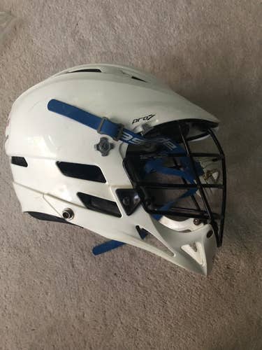 White Used Cascade Pro-7 Helmet