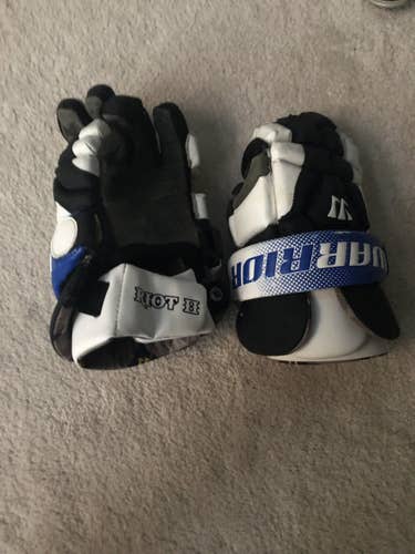 Used Warrior 13" Riot II Lacrosse Gloves