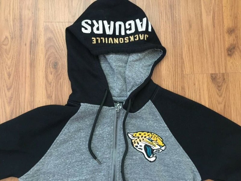 Jacksonville Jaguars Sideline Club Men’s Nike Men's NFL Full-Zip Hoodie in Black, Size: Small | 00MR00A9N-XNN