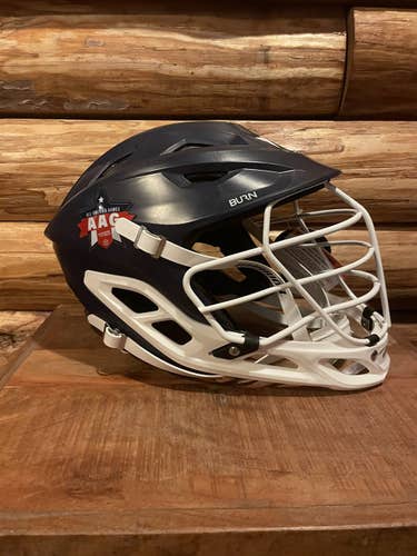 Warrior AAG navy blue burn helmet