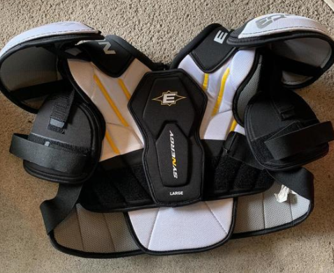 Large Easton Synergy Shoulder Pads