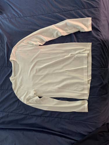 White New Medium Lululemon Shirt