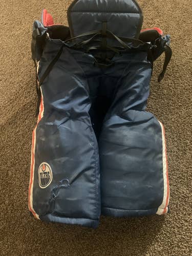 Blue Senior Used Small CCM HP45X Hockey Pants Pro Stock