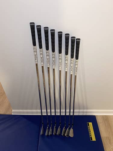 Men's Right Handed FG Tour V6 Extra Stiff Flex Steel Shaft Iron Set